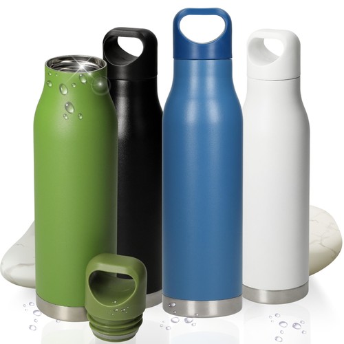 Trinkflasche edelstahl orlando - edelstahl,