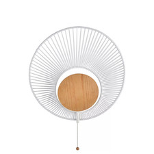 Forestier Oyster Design-Wandleuchte weiß Wandlicht Wandlampe Lampe Leuchte Spot