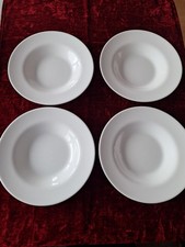 pastateller 4er set 28cm 4,5cm tief weiss gebraucht