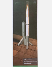 Feuerrohr Feuersäule Belavi Ambiente Feuer Fackel Edelstahl+Glas mit Pellet