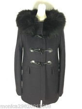 ZARA MARINEBLAUER DUFFLECOAT