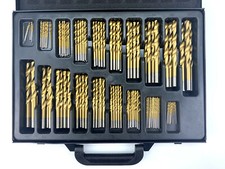 HSS Spiral-Bohrer Satz Set Metallbohrer Titan Tin Sortiment 170-tlg. 1-10 mm 9,5