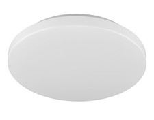 LIVARNO home Badleuchte LED Ø28,8cm IP44 Deckenleuchte Cover weiß/weiß *B-Ware