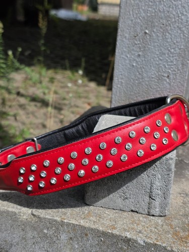 Hundehalsband 80cm leder - 80cm,