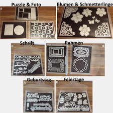 Stanzschablonen Stanzen Set