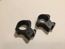 Hawke verstellbare Zieflernrohr Montageringe; 9-11mm Prismen-Schiene; 30mm; Hoch