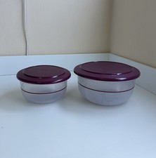 Tupper - Tupperware - Tafelperle - 2,1 Liter & 1,1 Liter - Lila / Beerenfarben