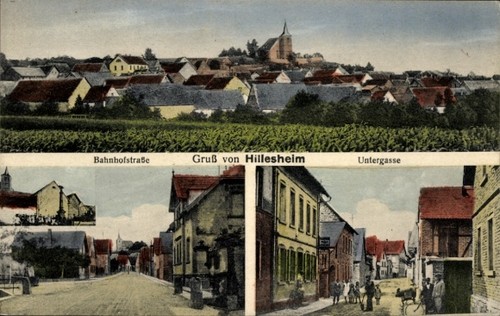 Hillesheim rheinhessen - ak, in