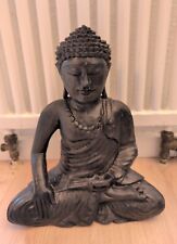 Buddha Figur aus Holz 30 Cm Handarbeit Glück Ruhe