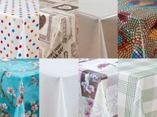 Wachstuch-Tischdecke Wachstischdecke Tischwäsche Abwaschbar Wachstuchdecke