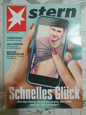 STERN Magazin Nr.2 2015 - Glück Partnersuche Handy | Todesfähre | Drogenszene Be