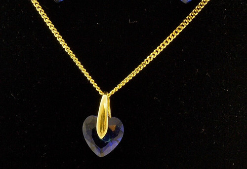 333 gold kette - herz, 8