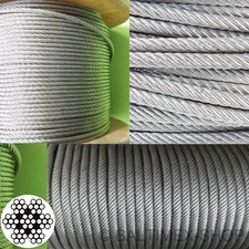 Edelstahl Drahtseil A4 7X7