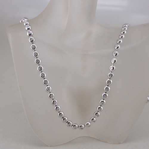 Tenniscollier 585 14k - tenniscollier, 585/14k