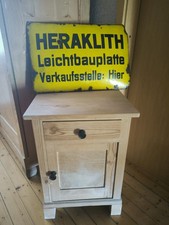 Seltenheit Original Emailleschild Heraklith Verkaufsstelle Emailschild 1950er