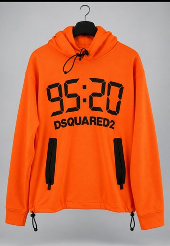 Dsquared2 herren hoodie orange - dsquared2,
