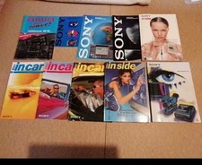 Sony AIWA Vintage Katalog Konvolut Inside Incar Camcorder Weltempfänger 