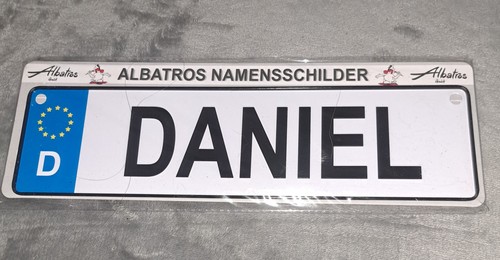 Namensschild daniel 5x6 5cm - namensschild,