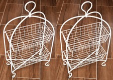 2x Landhaus Metallregal 2