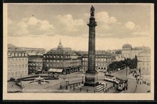 Ansichtskarte Darmstadt, Platz