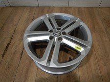 1x Alufelge VW Polo 6R R 7J 5x100 46ET 17 Zoll Matt Silber 6R0601025AA Original