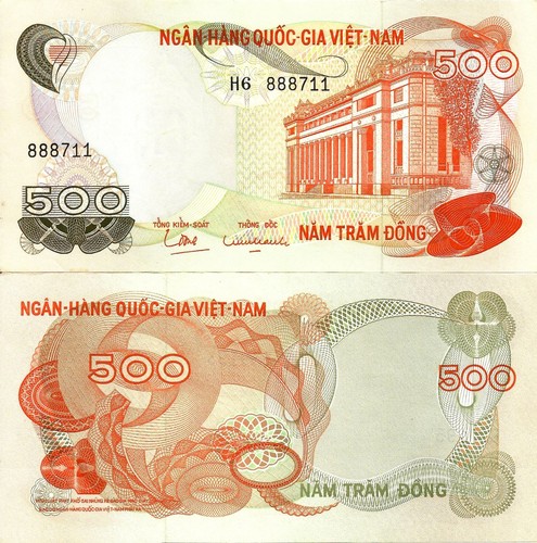 South vietnam 500 - vietnam, nd