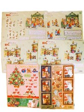 Bastelset  3D Kartenaufleger - Schaukelkarte, 3D Metallic Motive 7 tlg.