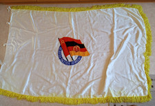 DDR Ehrenbanner Fahne Flagge gestickt DSF Deutsch Sowjetische Freundschaft