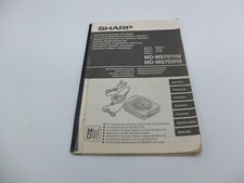 Sharp MD MS 701 HS 702 Bedienungsanleitung TOP !!! Reinschauen !!