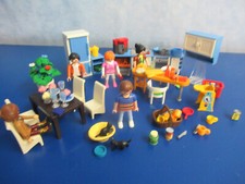 5329 5335 Küche + Eßzimmer Fiugren Möbel 9266 4279 5574  Wohnhaus Playmobil 4157