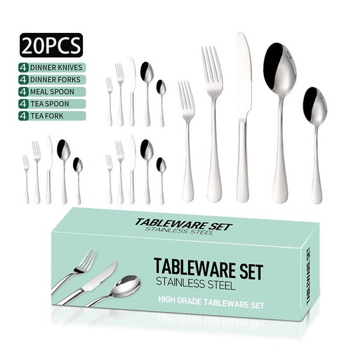 Besteckset 20teilig für