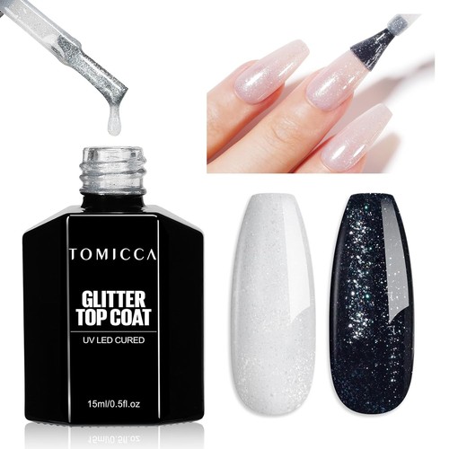 Glitzer top coat - top, uv,