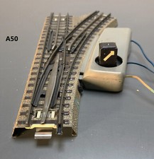 A50 Märklin H0 Re-Weiche (M-Gleis) mit durchgehendem Mittelleiter - gebraucht