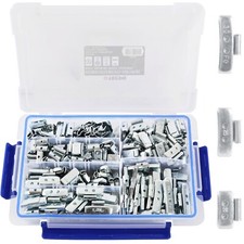 225x TECPO AUSWUCHT-GEWICHTE SCHLAGGEWICHTE für STAHL-FELGEN 5g-30g