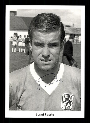 Bernd patzke autogrammkarte - bernd,
