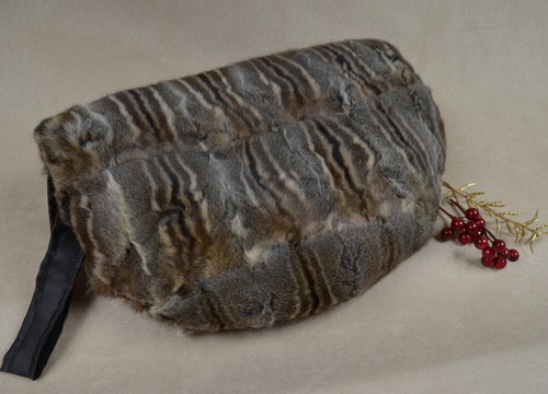 Muff handschuh echt - echt, fell