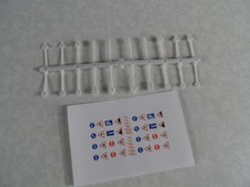 Konvolut Straßenschilder Verkehrszeichen von??  1:160 Spur N 06