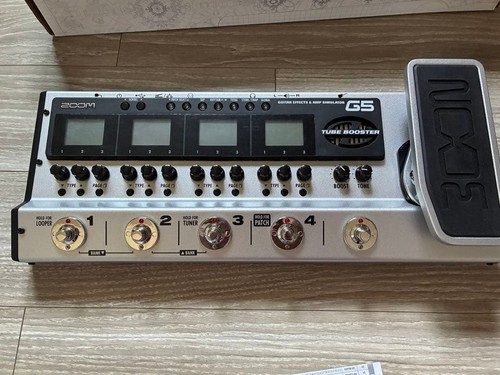 Zoom gitarren effektpedal - zoom, gitarren-effektpedal