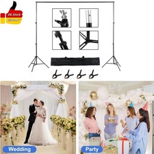 Foto Hintergrund Ständer 2x3m verstellbar Kohlenstoffstahl Hintergrundsystem