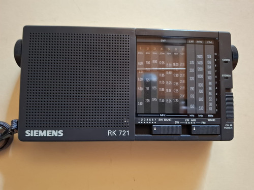 Siemens 721 weltempfänger - siemens, rk