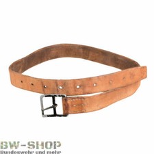ORIGINAL SCHWEIZER ARMEE HOSENGÜRTEL BRAUN LEDER ARMY SCHWEIZ GÜRTEL KOPPEL
