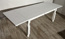 Esstisch Weiß Antik Shabby Chic Landhaus Massiv bis 250 cm lang