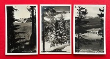 3 x Foto AK RIESENGEBIRGE 1934