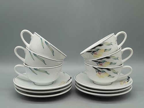 Rosenthal epoque tassen mit - 6,