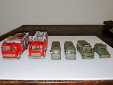 Wiking Herpa Roco 6x Bundeswehr Feuerwehr Fahrzeuge gesupert Eigenbau 1:87