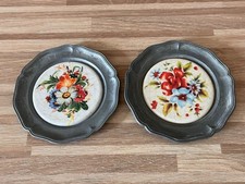 Zinn,Dekoteller, Wandteller