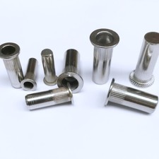 Nietmutter Flachkopf  Rund