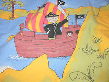 TCM Tchibo  Kinderbettwäsche 2tlg Piraten Insel Boot Meer 