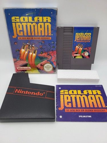 Solar jetman nintendo nes - nintendo, ovp