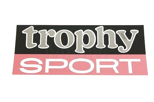 Schriftzug aufkleber trophy - schriftzug,, "trophy